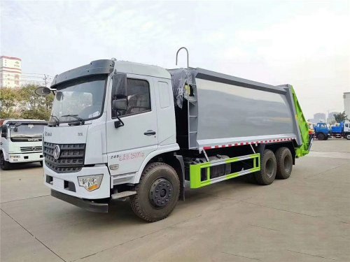 國六18立方東風專底後雙橋 壓縮垃圾車