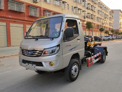 唐駿後雙輪3-4勾臂垃圾車