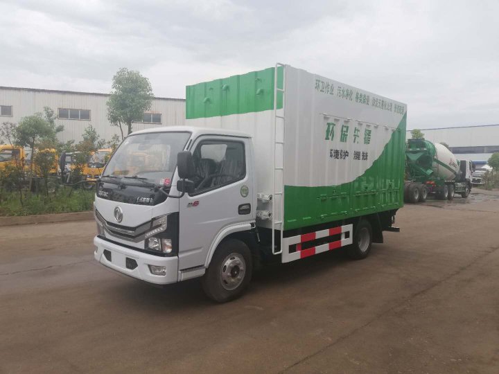 東風小多利卡吸汙淨化車-環保綠