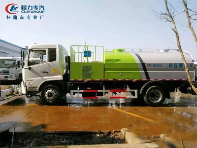 國六東風天錦路麵高壓清洗車